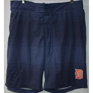 Detroit Tigers MLB Mens XL Navy Blue Swim Trunks Board Shorts G-III Athleisure